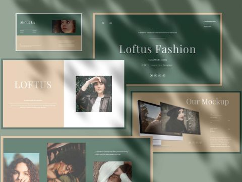 Loftus Business Presentation Google Slide Template F9A8RQ8