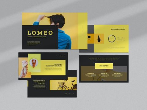 Lomeo : Creative Yellow Keynote C3V3SEC