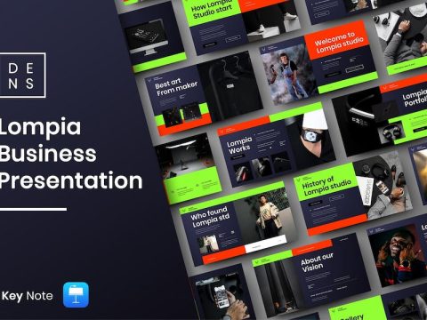 Lompia – Business Keynote Template PZ3VV9X