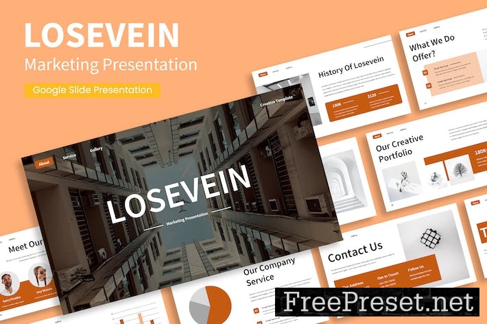 LOSEVEIN - Marketing GoogleSlide Presentation