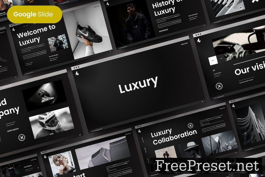 Luxury - Business Google Slide Template 6LKPPF2