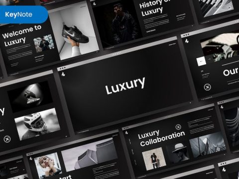 Luxury – Business Keynote Template DKEU2MH