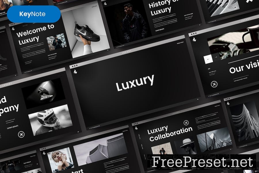 Luxury – Business Keynote Template DKEU2MH