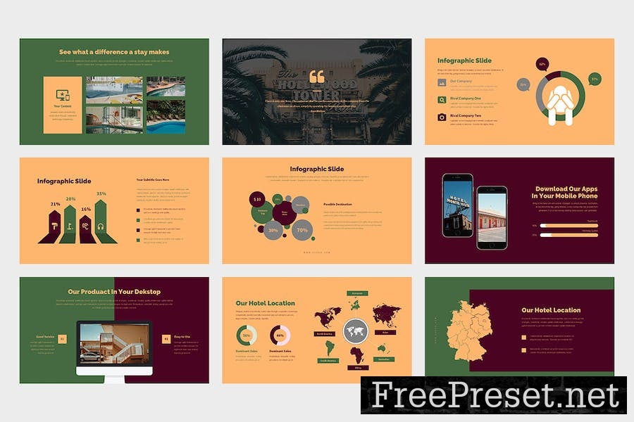 Lyvoa : Hotel Business Keynote Template UZBDTJE