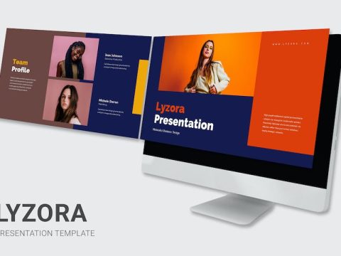 Lyzora - Business Lookbook Keynote Template 9F8LURE