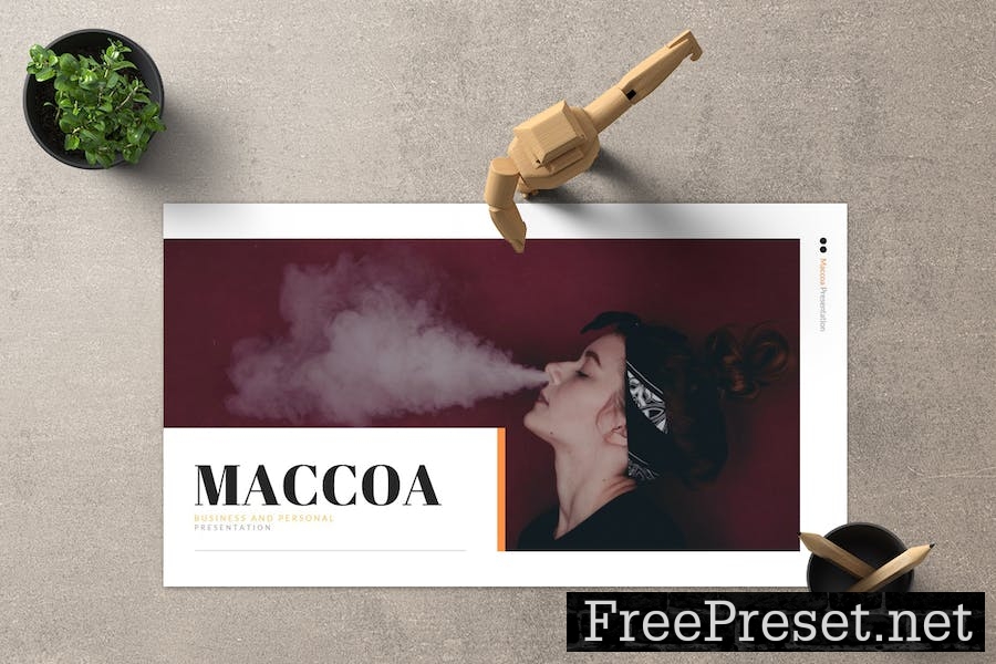 Maccoa - Powerpoint Template DVJQVLJ