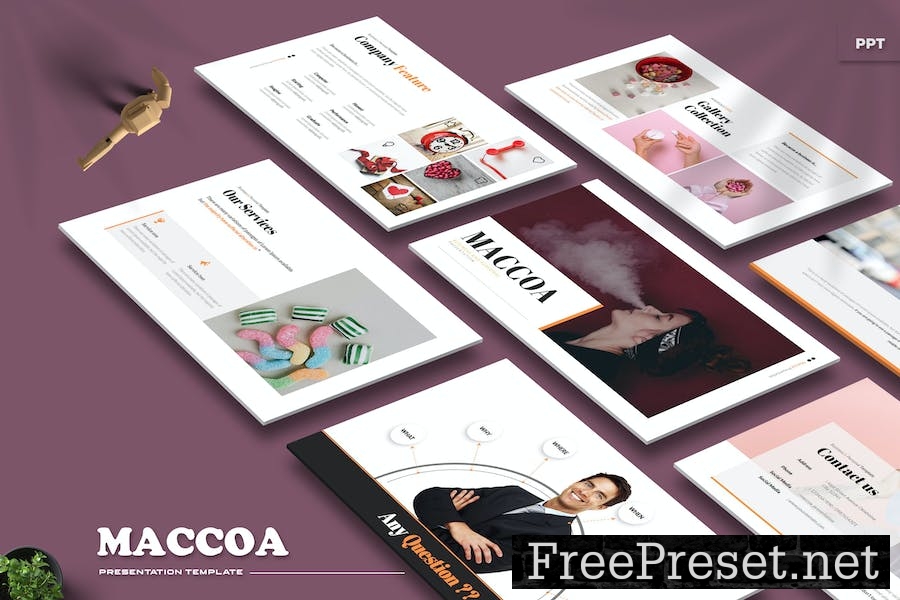 Maccoa - Powerpoint Template DVJQVLJ