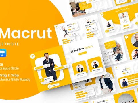 Macrut – Business Keynote Template KMSZEMJ