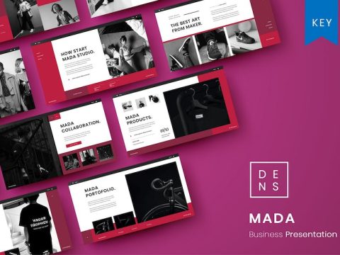 Mada – Business Keynote Template HB9SDAM