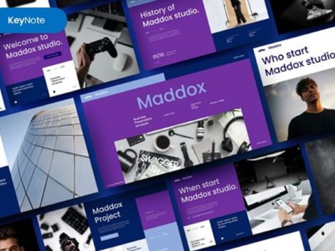 Maddox – Business Keynote Template 4CMP9BG