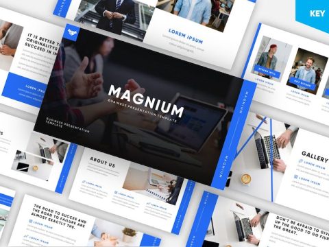 Magnium - Elegant Business Keynote Template PBULGFD