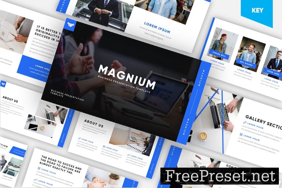 Magnium - Elegant Business Keynote Template PBULGFD