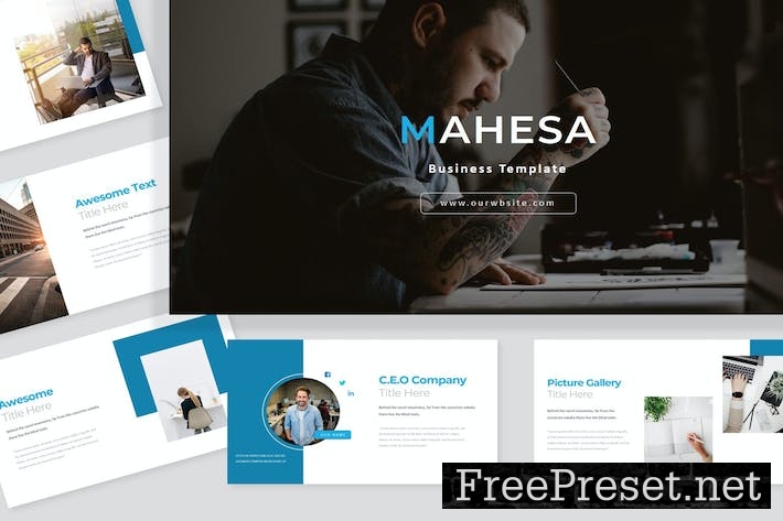 Mahesa Business Google Slide F2NVE2K