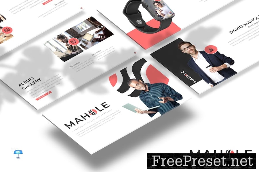 Mahole - Business Keynote Template LULUBW8