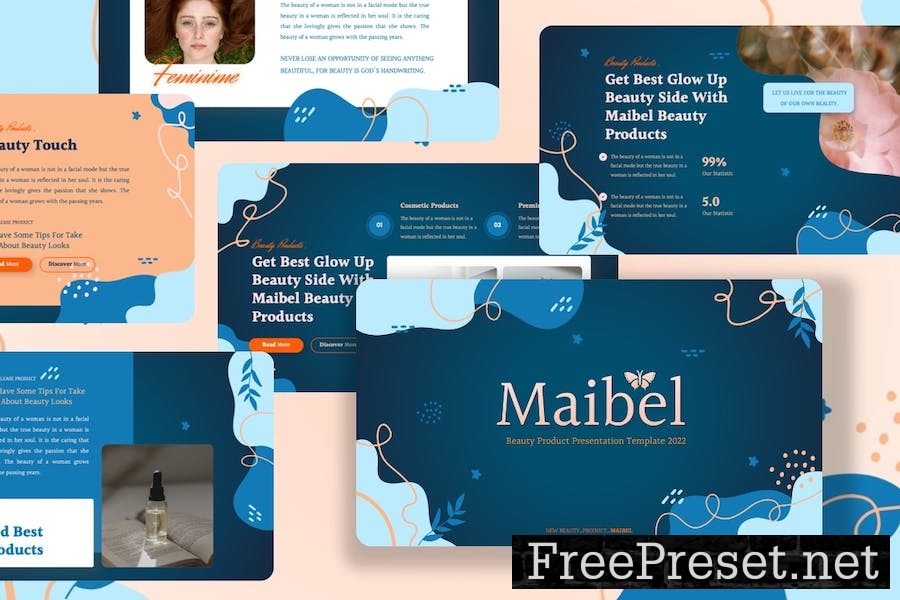 Maibel - Beauty Products Keynote Templates VBQXLHC