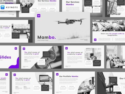 Mambo - Creative Keynote Template J6N97KX