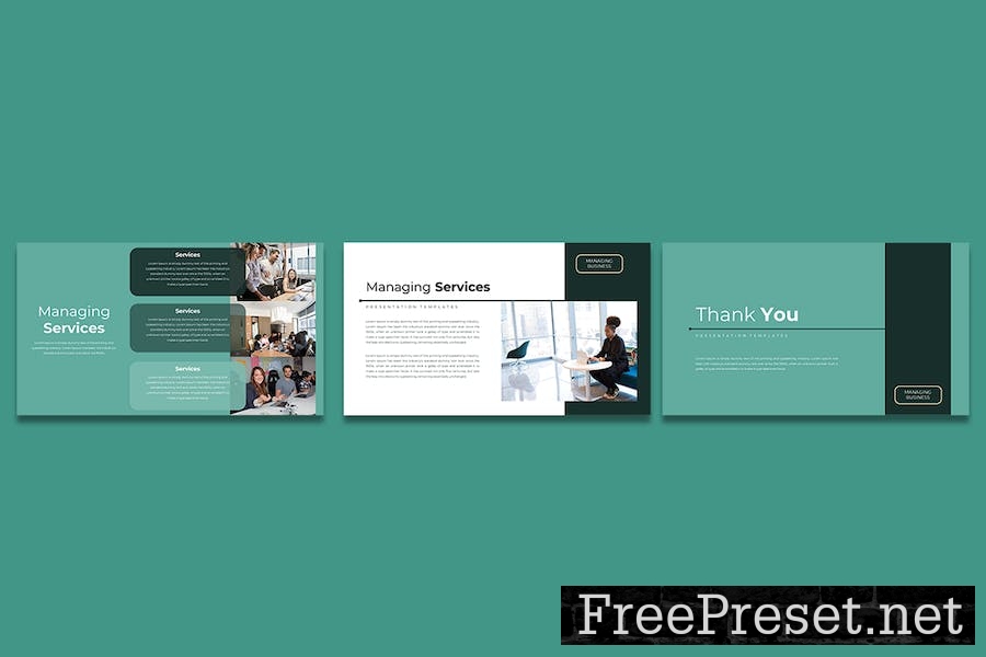 Managing Business - Keynote Template YXGQM3E