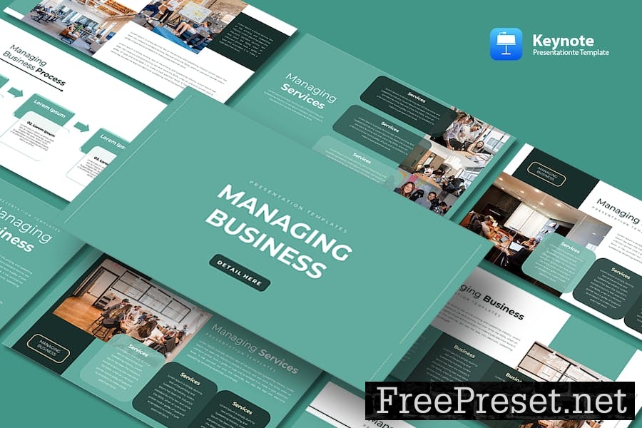 Managing Business - Keynote Template YXGQM3E