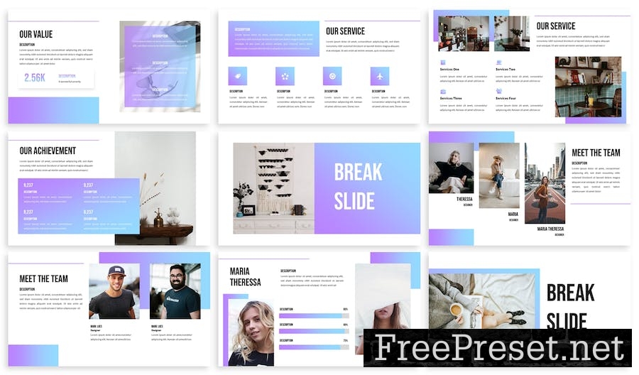 Manka - Business Keynote Template RDBHNHR