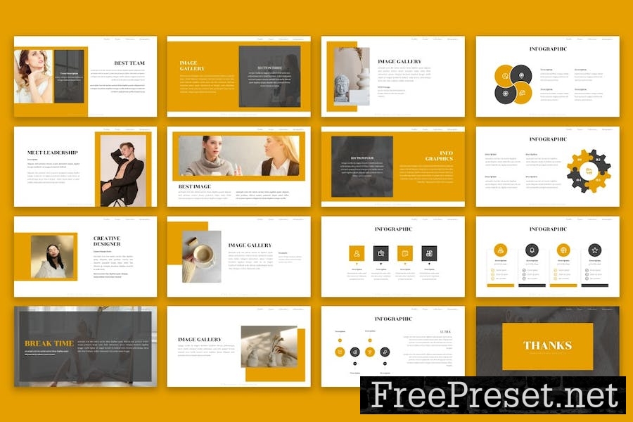 Marelis - Powerpoint Template 59GCCFP