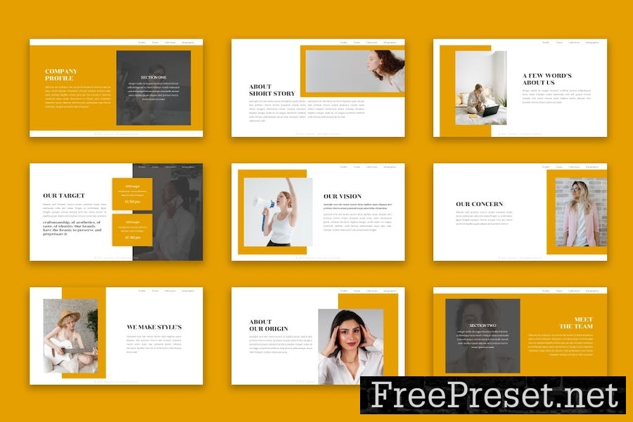 Marelis - Powerpoint Template 59GCCFP