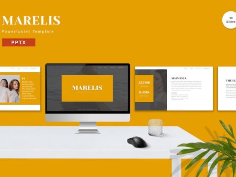 Marelis - Powerpoint Template 59GCCFP