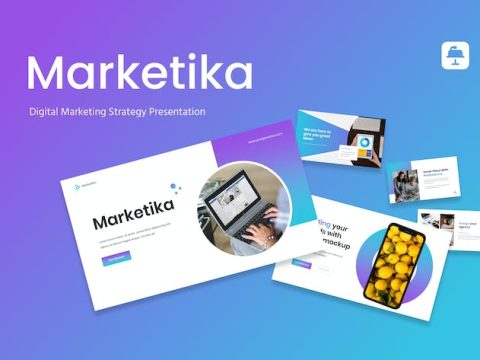 Marketika - Digital Marketing Strategy Keynote BNSL58L