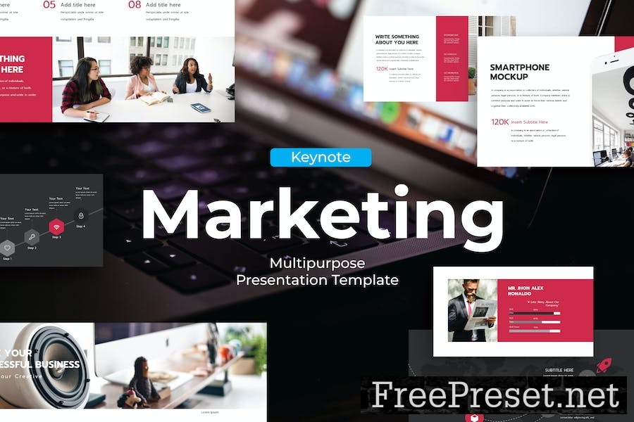 Marketing - Keynote Template 7CNDETX