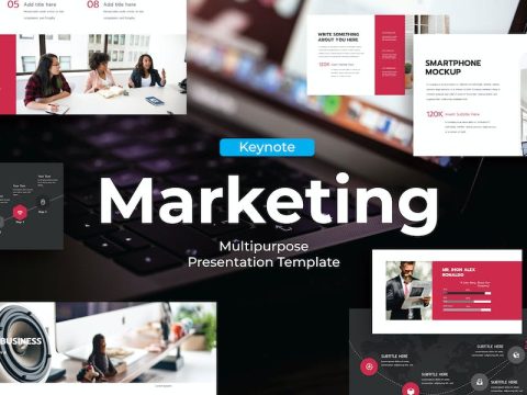 Marketing - Keynote Template 7CNDETX