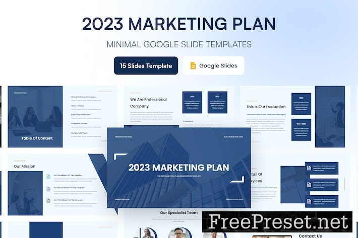 Marketing Plan Presentation Template Google Slides