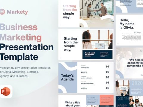 Markety - Business Marketing Presentation Template