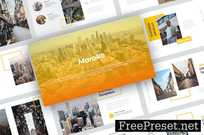 Maroko Google Slides Template 7HEPFT8