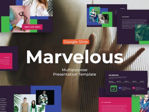 Marvelous - Google Slide Template GR5B44B