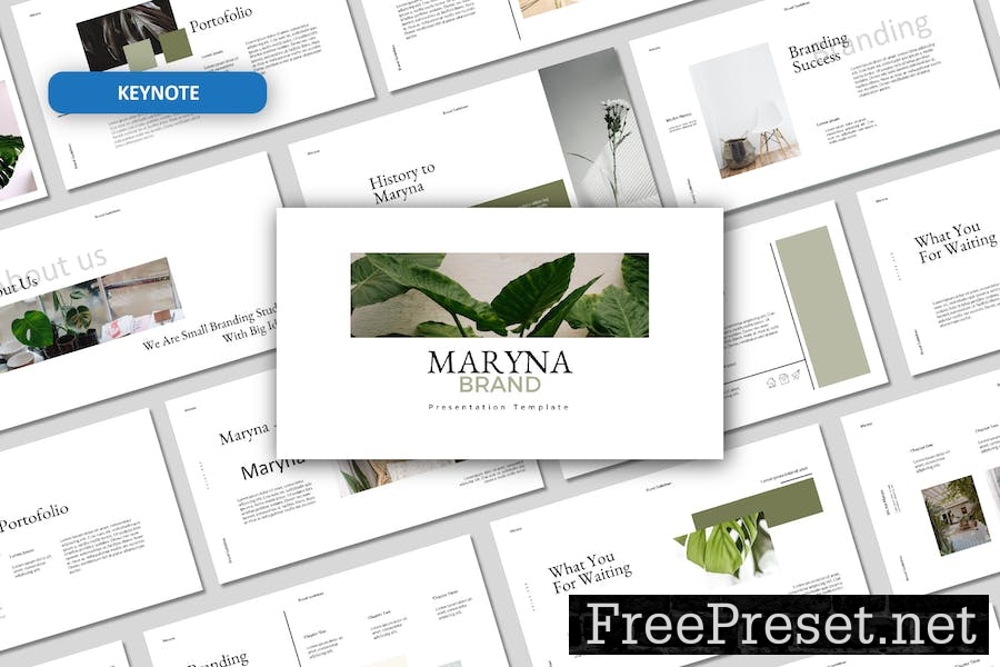 Maryna Keynote Template GPU83PV