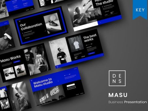 Masu – Business Keynote Template FPV2GCL