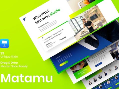 Matamu – Business Keynote Template Y5C4JKA