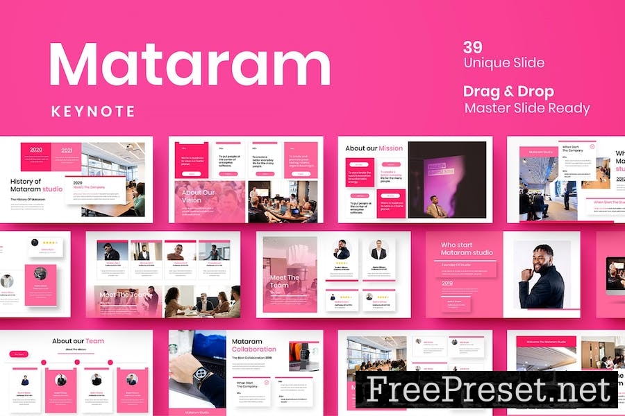 Mataram – Business Keynote Template EV9UEY3