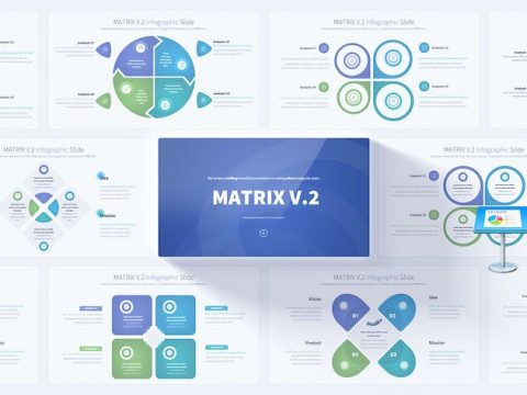 MATRIX V.2 - Keynote Infographics Slides TJTNJ4R