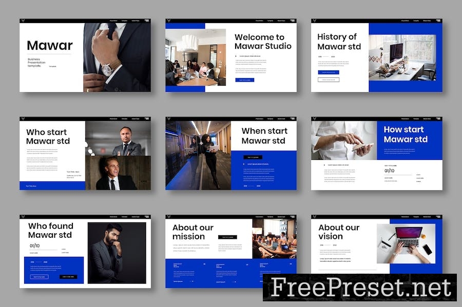 Mawar – Business Keynote Template 4PMRA5L