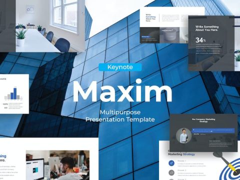 Maxim - Keynote Template ZUK5W39