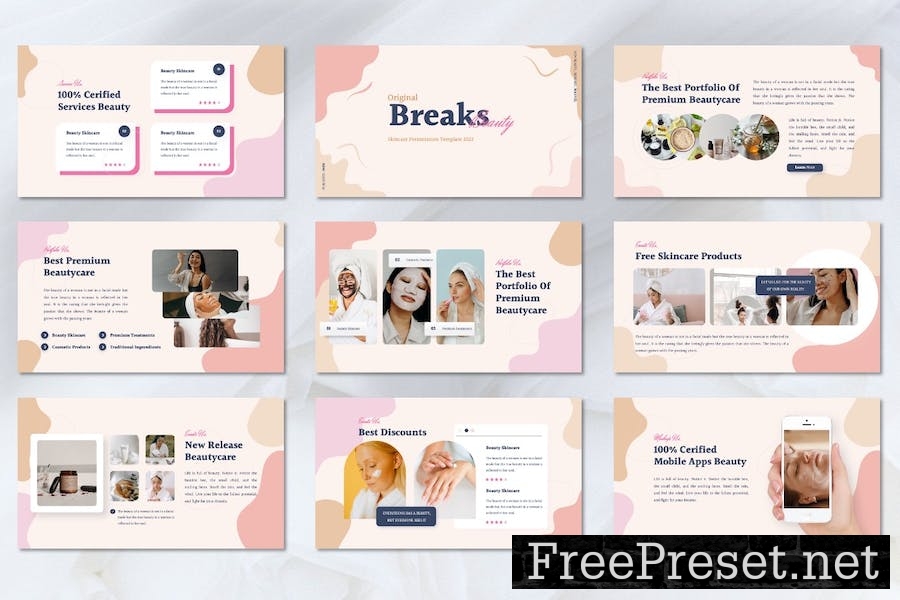 Mayvel - Skincare Keynote Templates 89MXQ7A