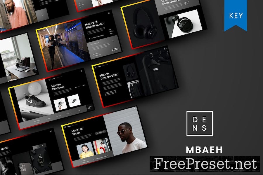 Mbaeh – Business Keynote Template CW9AFTT