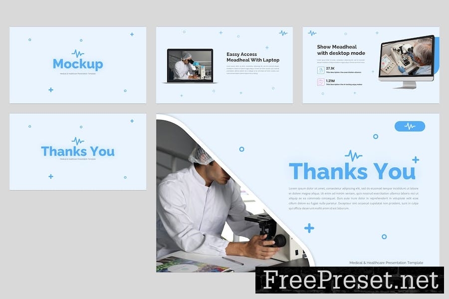 Meadheal - Medical Powerpoint Template JN9GUQQ