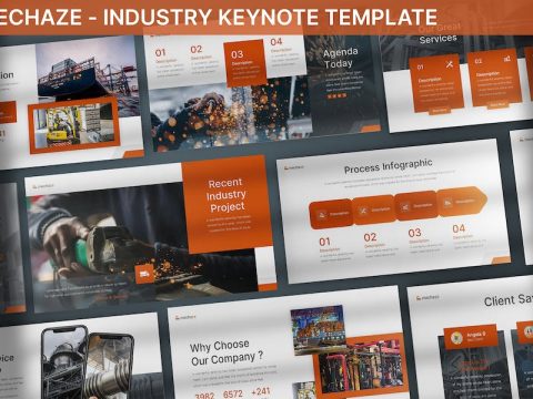 Mechaze - Industry Keynote Template RSRLPZZ