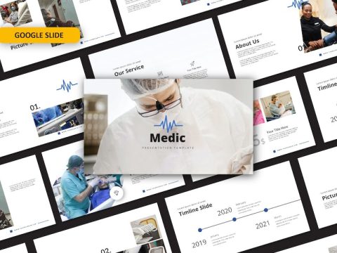 Medic Google Slide Template PDQYRFU