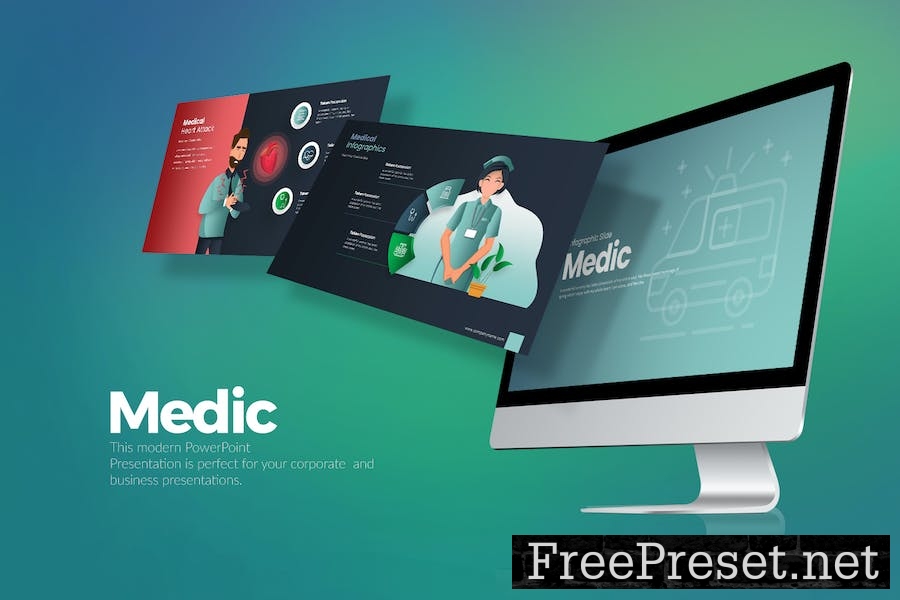 Medic Infographic Keynote 7S5FS7E