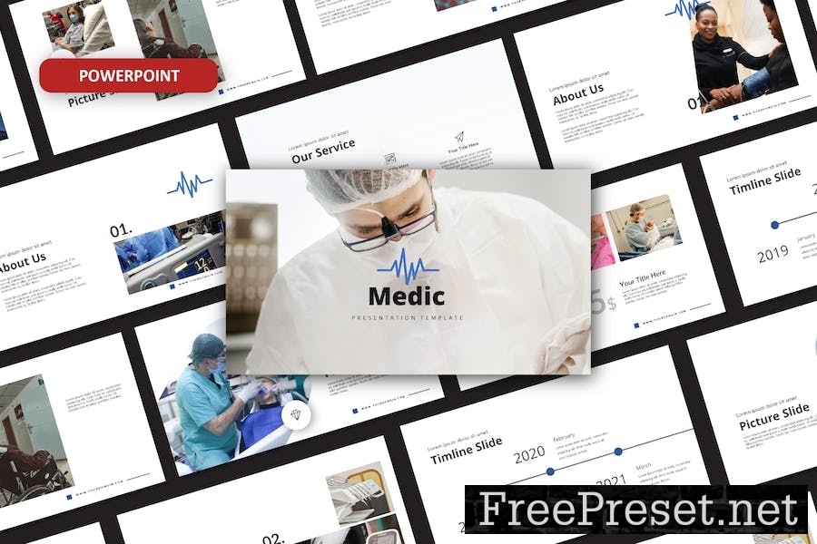 Medic Powerpoint Template K3CFJ6Z