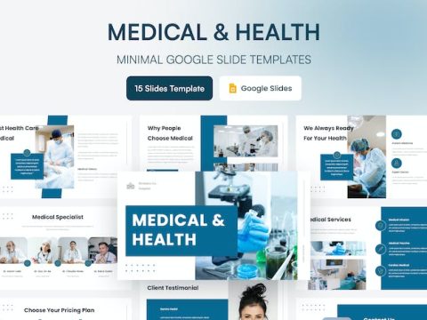 Medical Health Presentation Template Google Slides KASZMVA