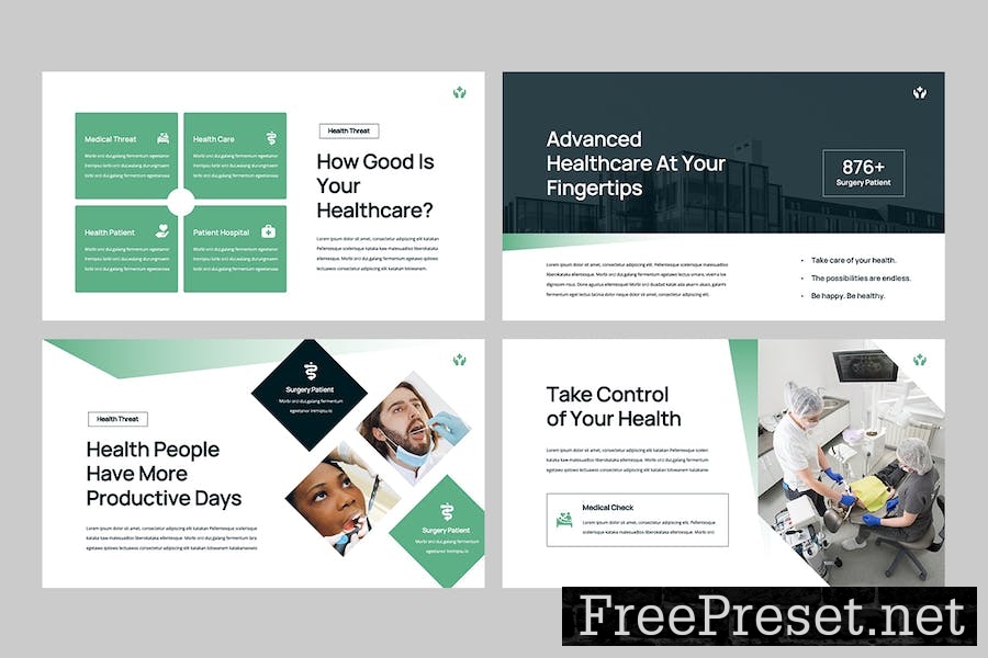 Medical & Healthcare Keynote Template UJZ2PJ8