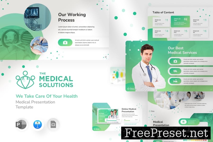 Medical Solution - Keynote Template MNMDZR7